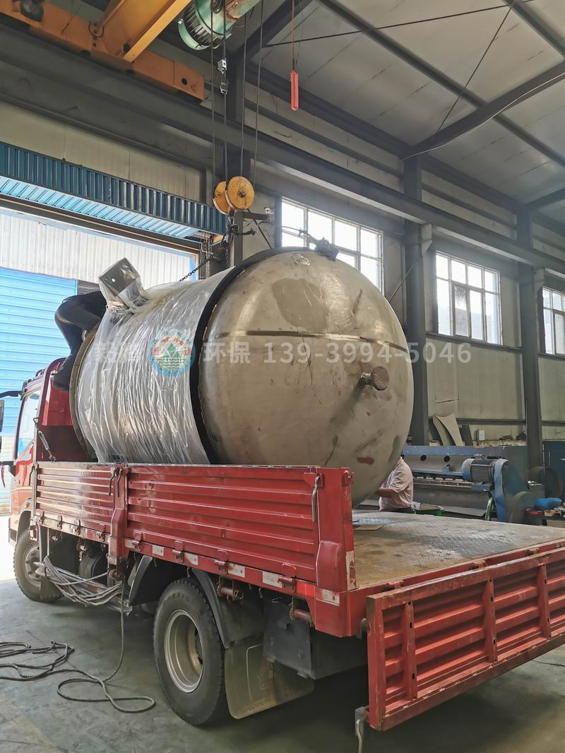 江西福豐化工 離子液脫硫系統液冷壓濾裝置完成制作、發運，經現場安裝調試后，投入運行